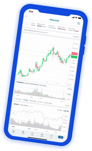 Panel de cartera en tiempo real de la aplicación de trading de criptomonedas Recio Truequesanza